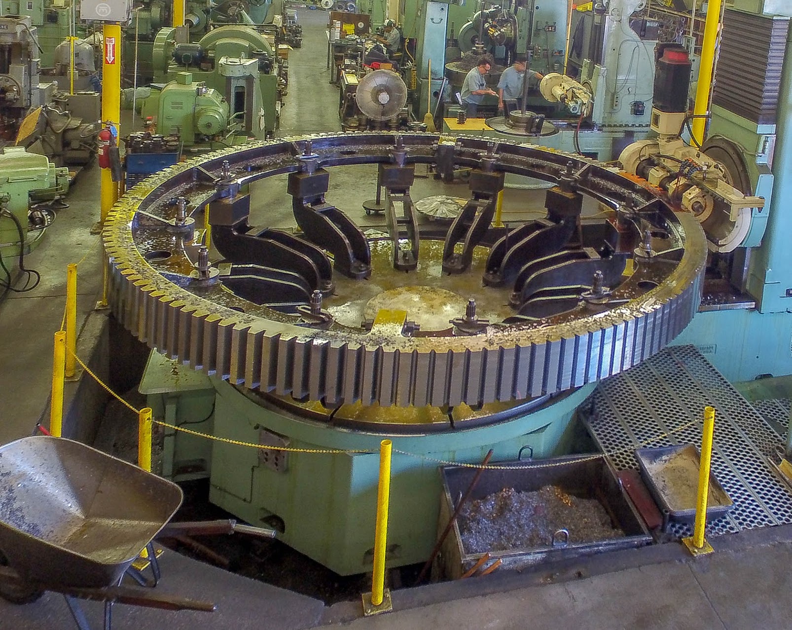 Large Scale Gear Manufacturing for a Mining Application